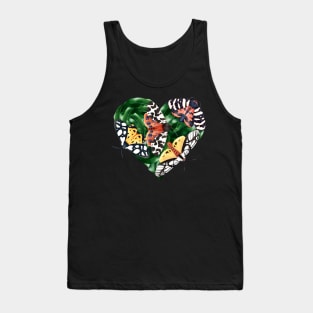 Botanical Tiger Moth Love Tank Top